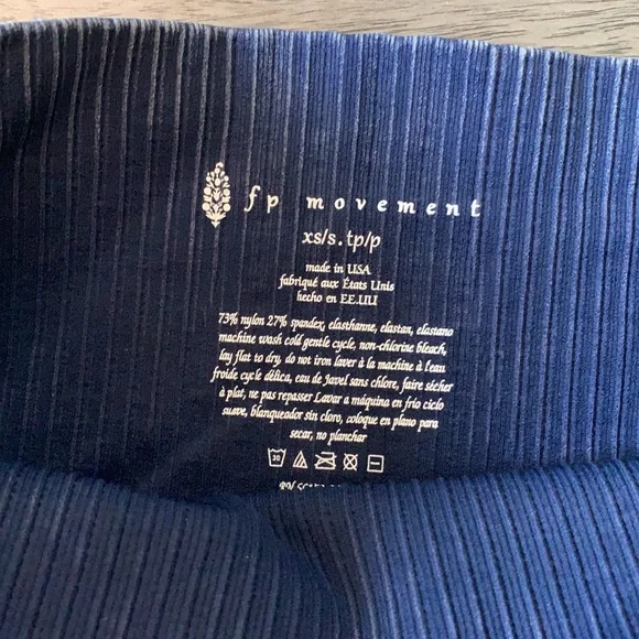 NWOT! FP Free People Movement Good Karma Running Shorts Sz XS/S - Picture 8 of 8